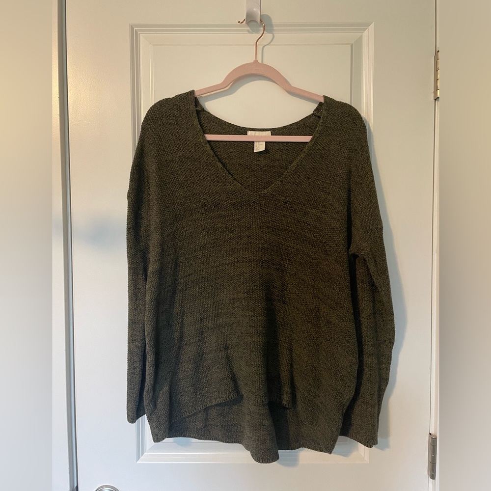 H&M Green Sweater